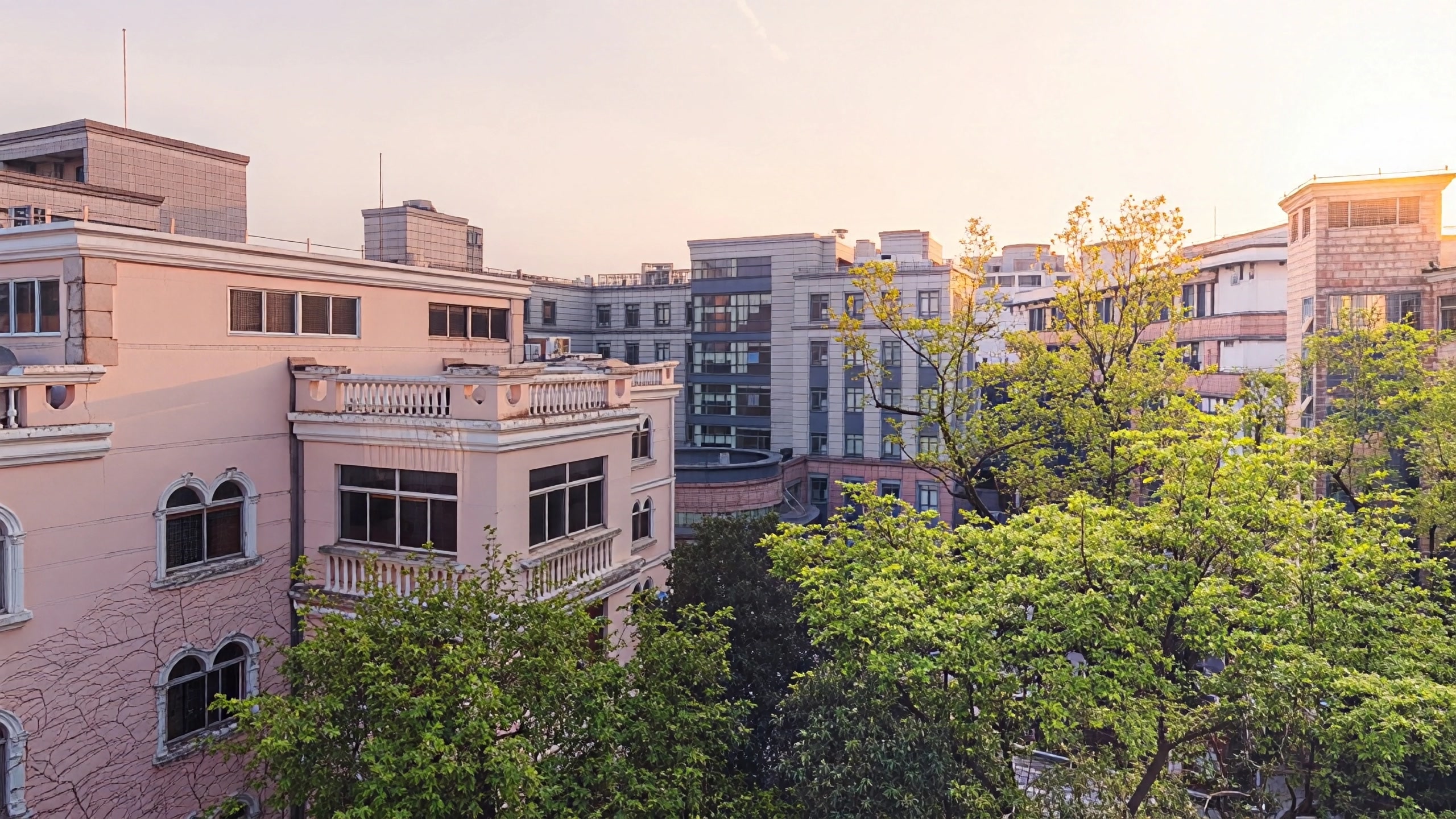 Eye and ENT Hospital of Fudan University campus buildings