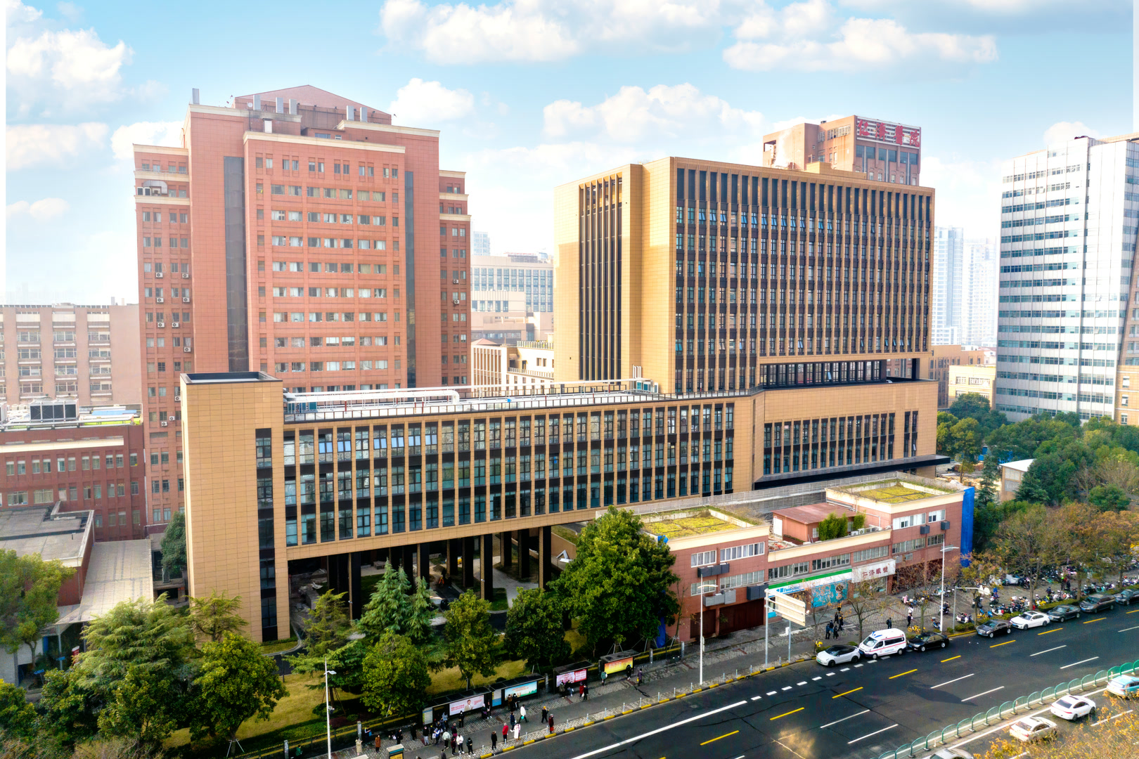 Renji Hospital campus building in Shanghai